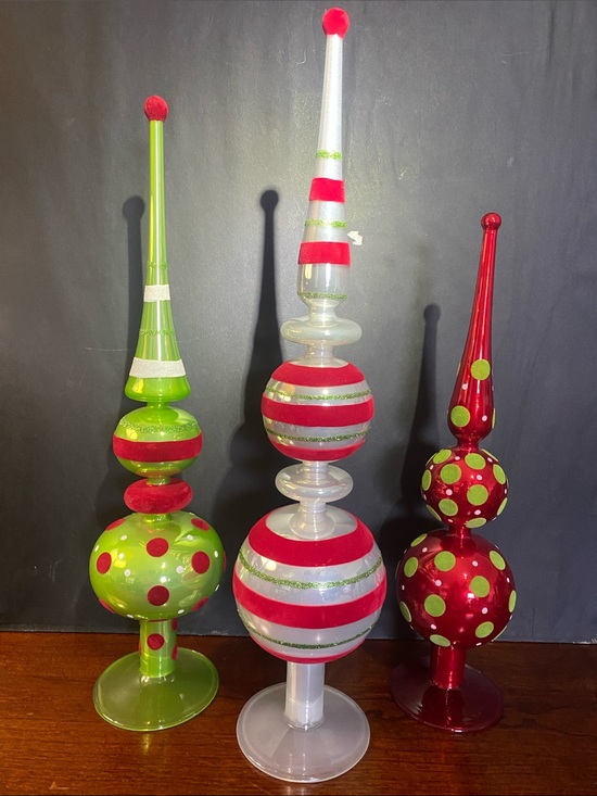 Sam’s West Other - Sam's West Glass Christmas Table Pieces